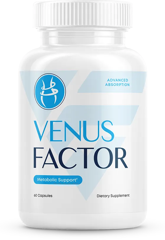 Venus Factor single bottle supplement display