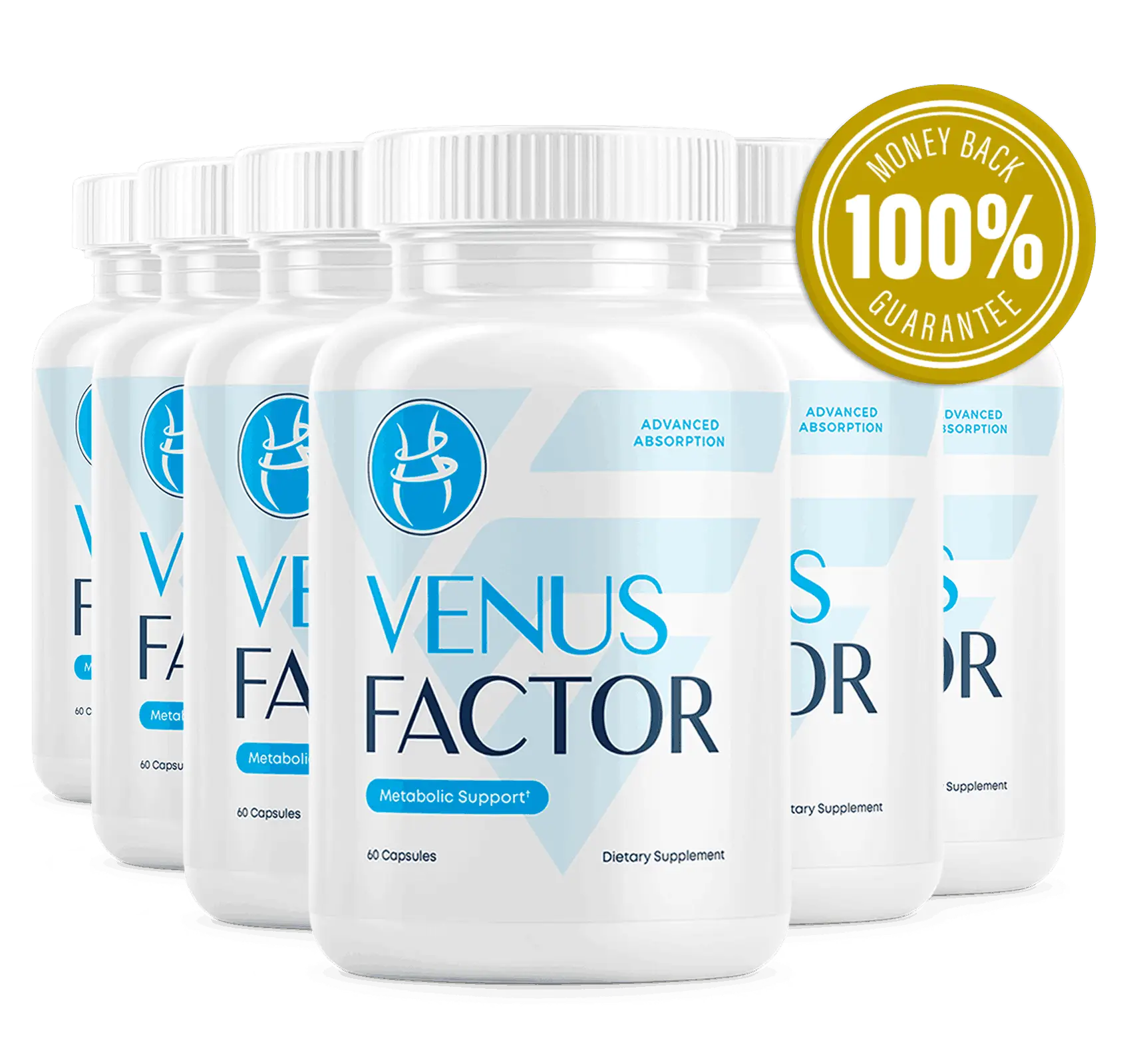 Venus Factor plant-based supplement bottle package